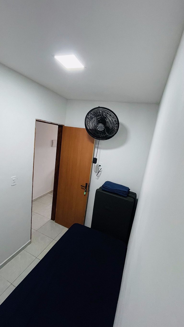 Apê Vitallino | Moderno com Ar, a 10min do Centro