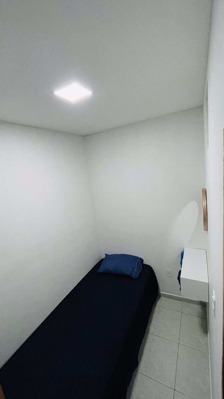 Apê Vitallino | Moderno com Ar, a 10min do Centro