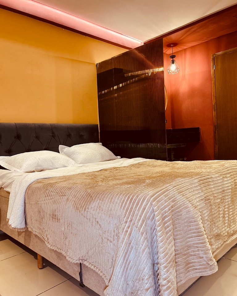 Flat Retrô - espaço completo em caruaru