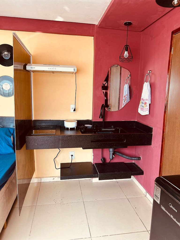 Flat Retrô - espaço completo em caruaru