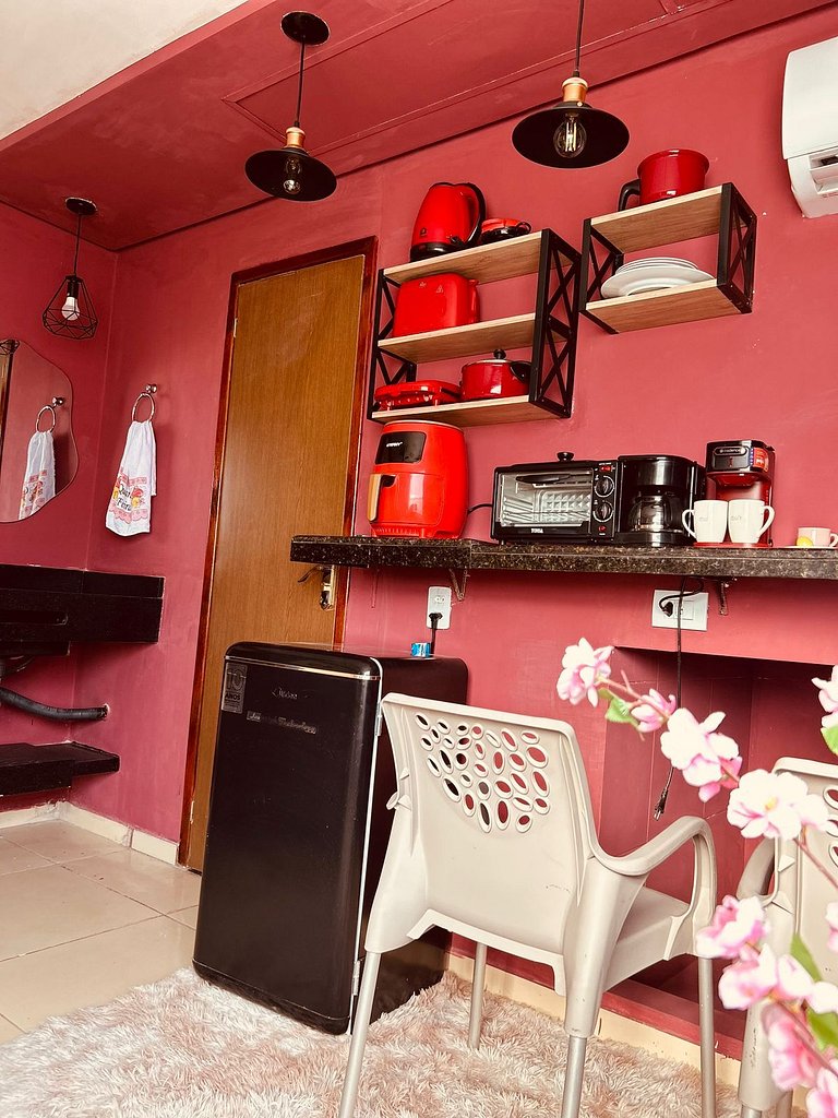 Flat Retrô - espaço completo em caruaru