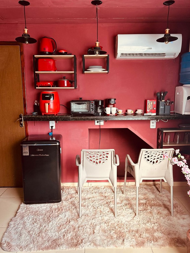 Flat Retrô - espaço completo em caruaru