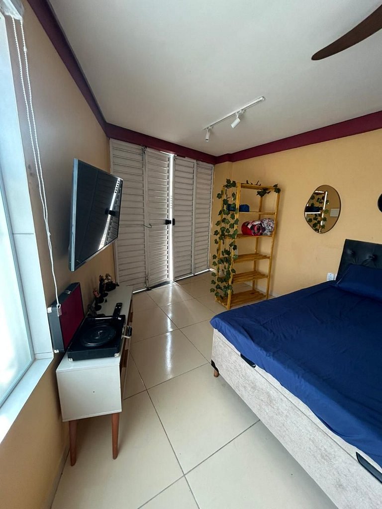 Flat Retrô - espaço completo em caruaru